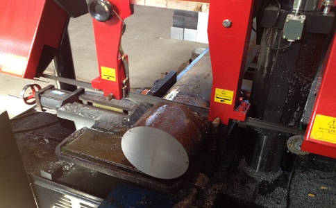 安福卧式带锯床加工时出现明显振荡如何排查？